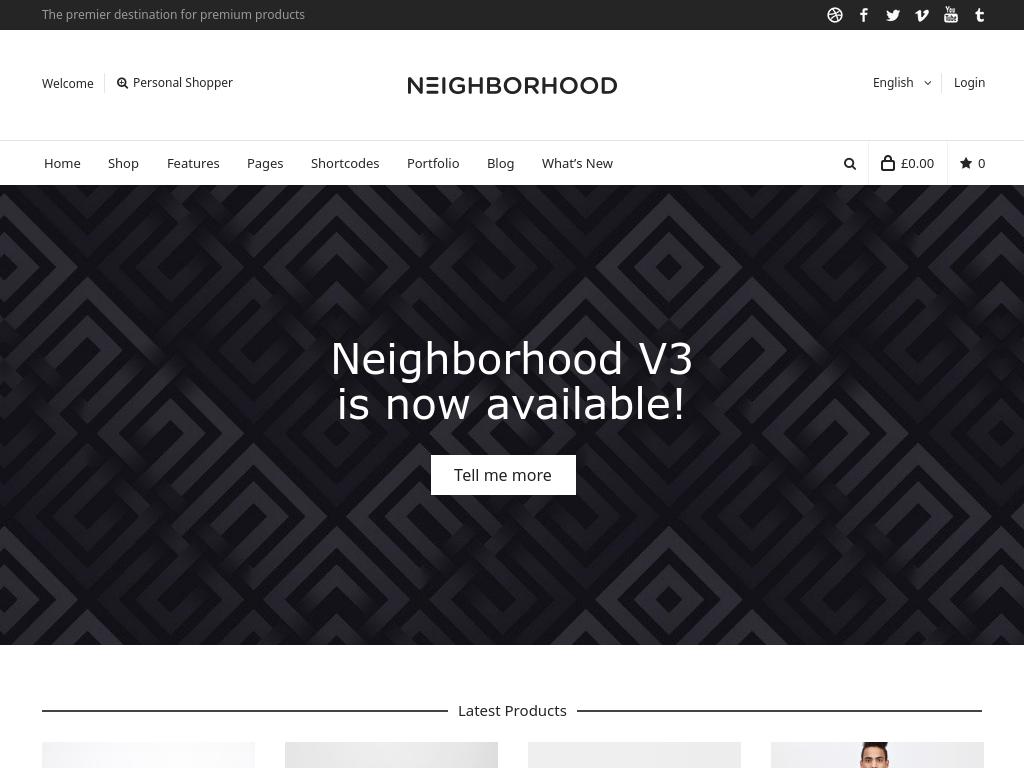Neighborhood - WordPress